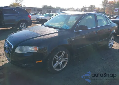 2007 Audi A4 2.0T из США, поврежденный, VIN WAUAF78E17A239800